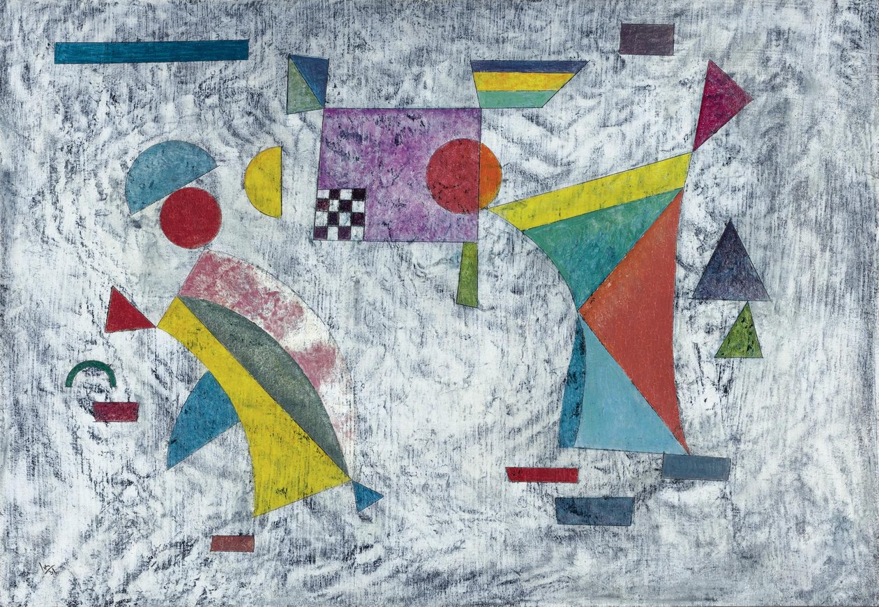 Fladder als, 1931 door Wassily Kandinsky
