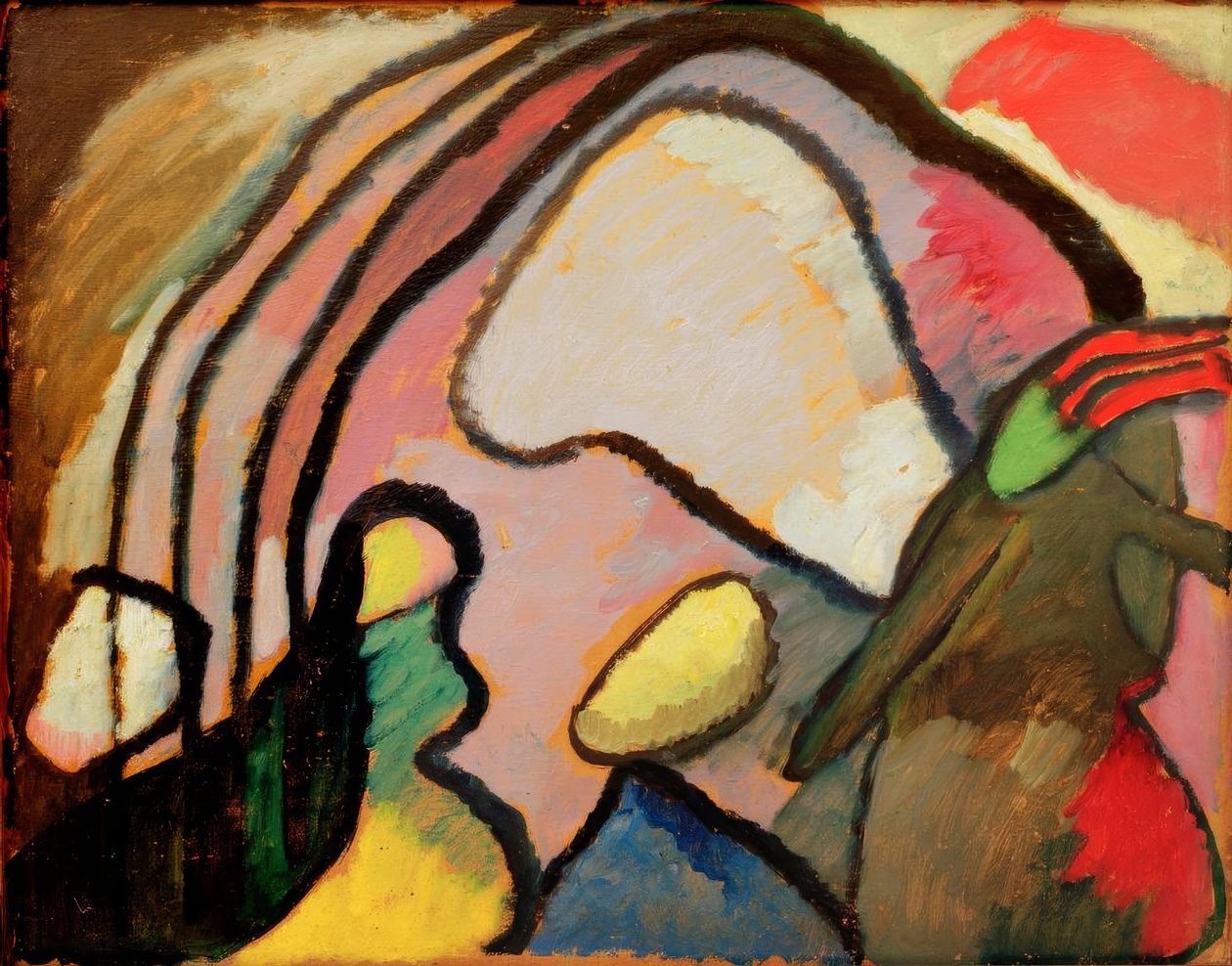 Improvisatie door Wassily Kandinsky