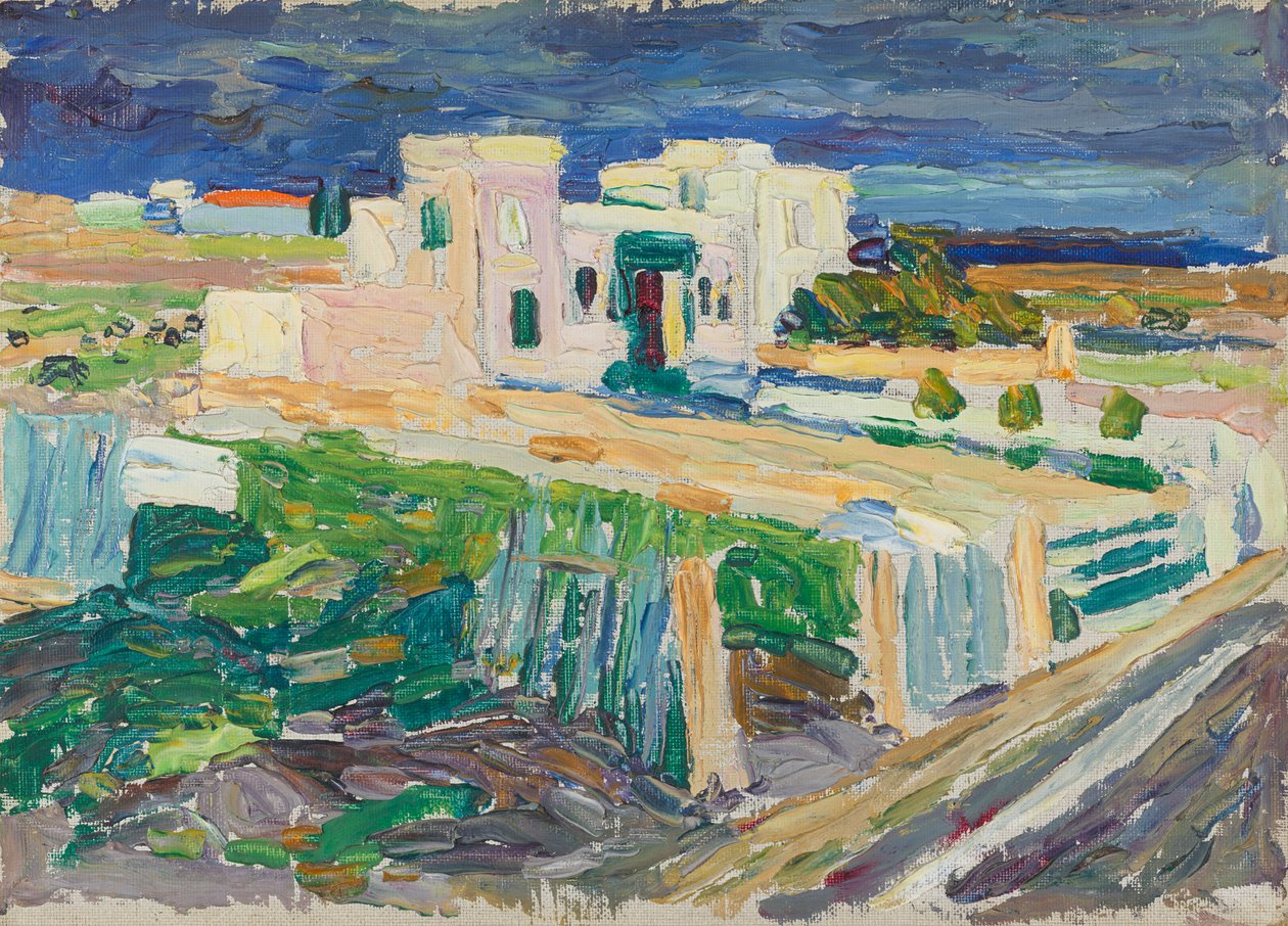 Carthago door Wassily Kandinsky