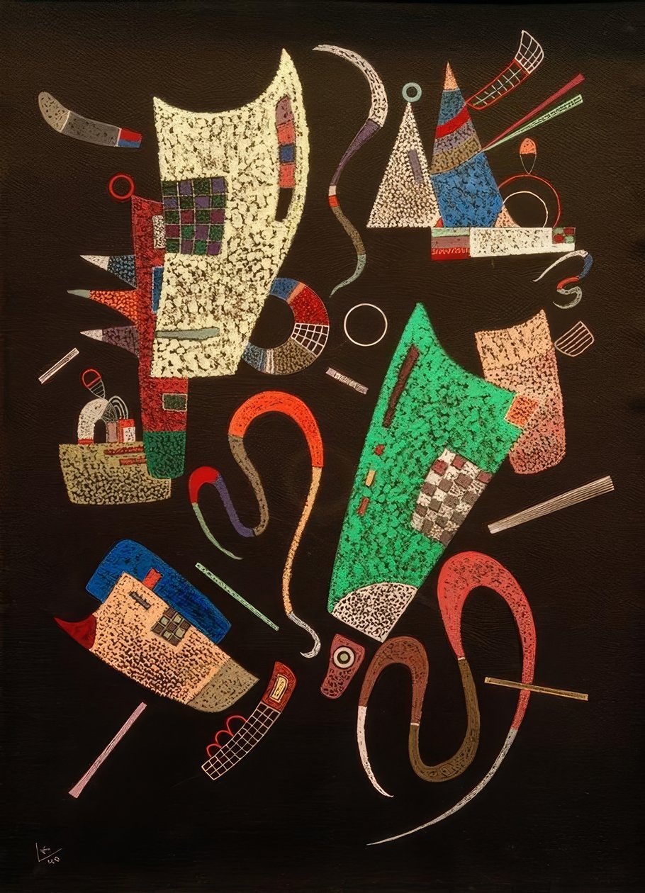 Zonder titel door Wassily Kandinsky