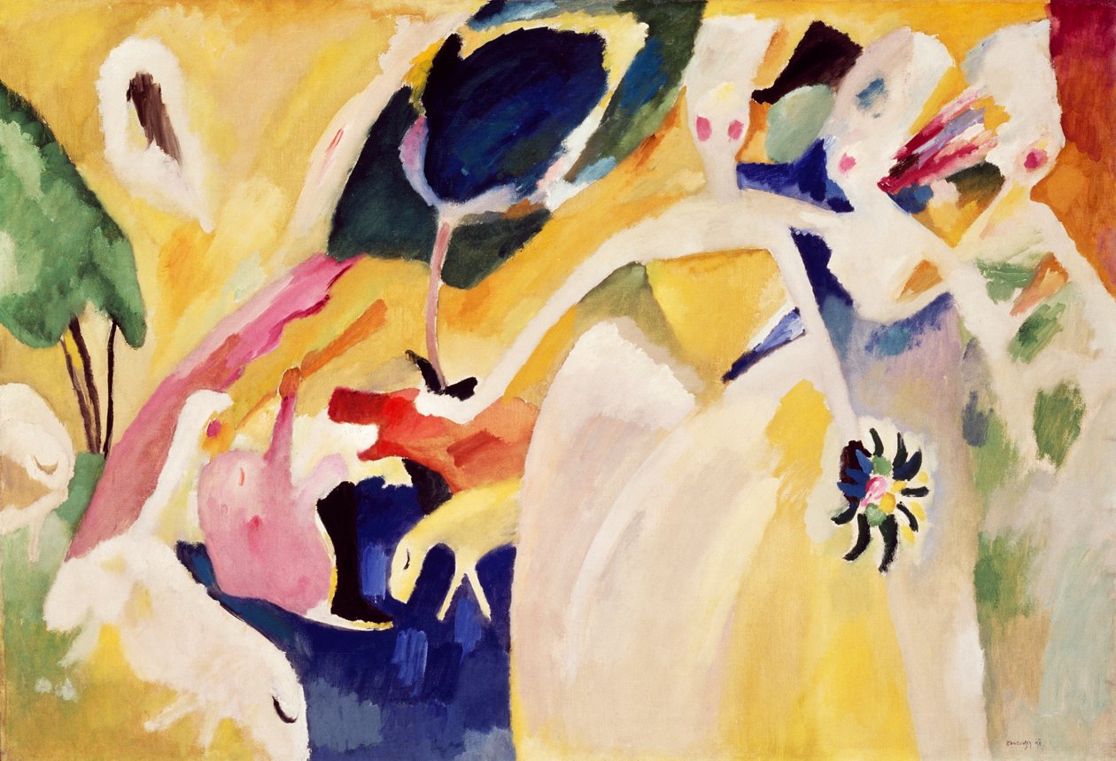 Pastoraal door Wassily Kandinsky