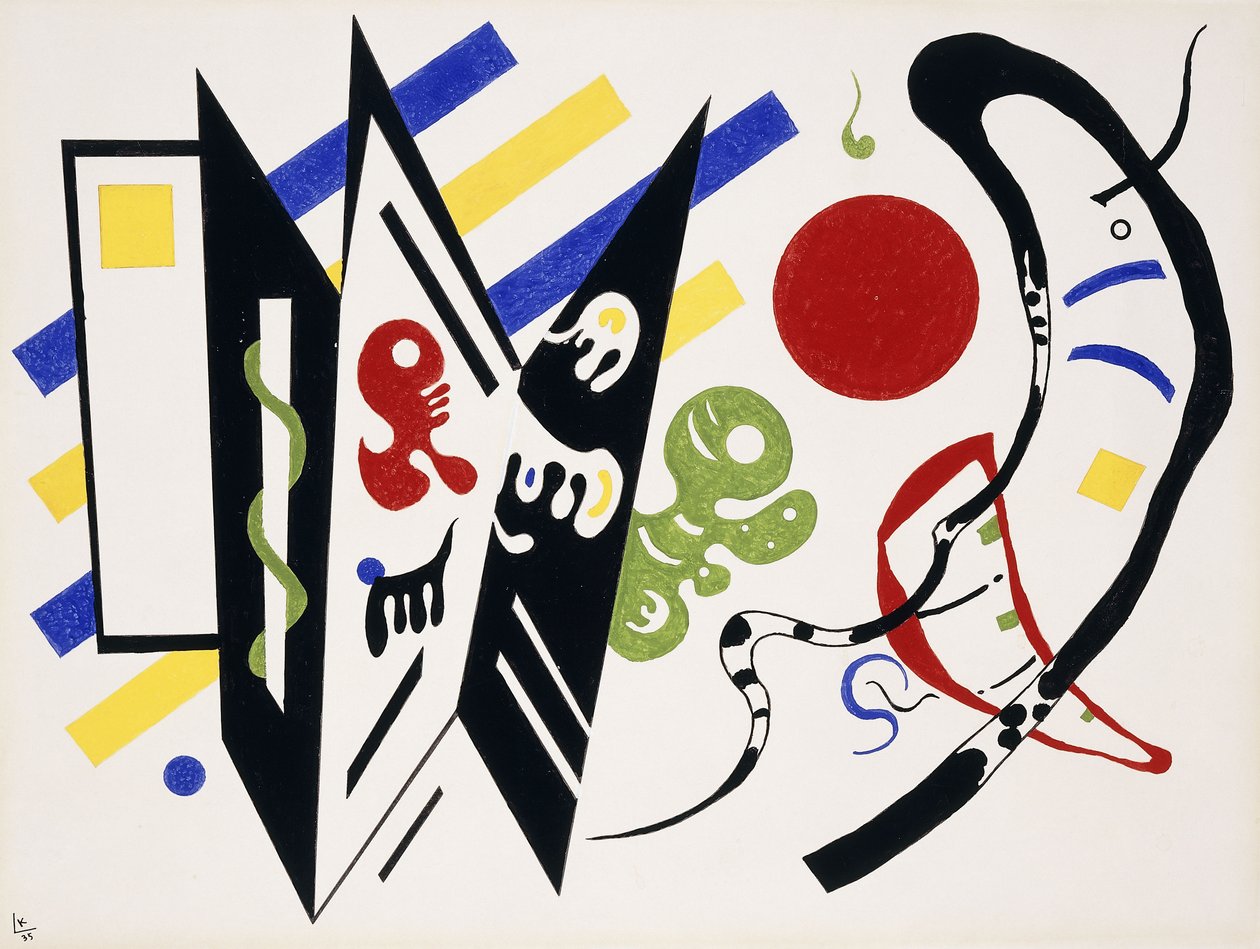 Reciproque door Wassily Kandinsky