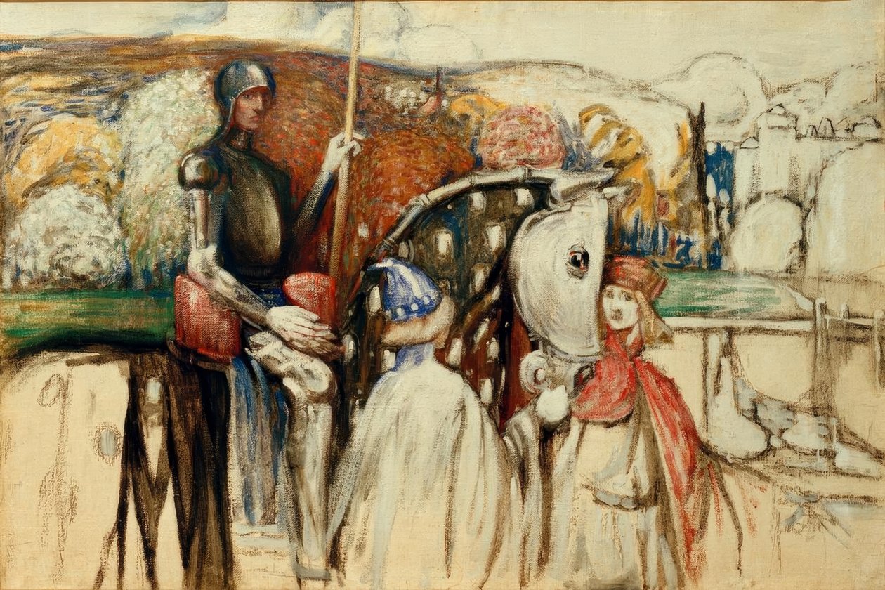 Reizende Ridder door Wassily Kandinsky