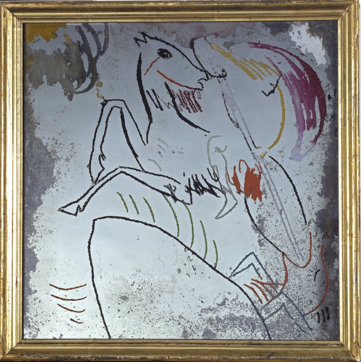 St. Georg III door Wassily Kandinsky