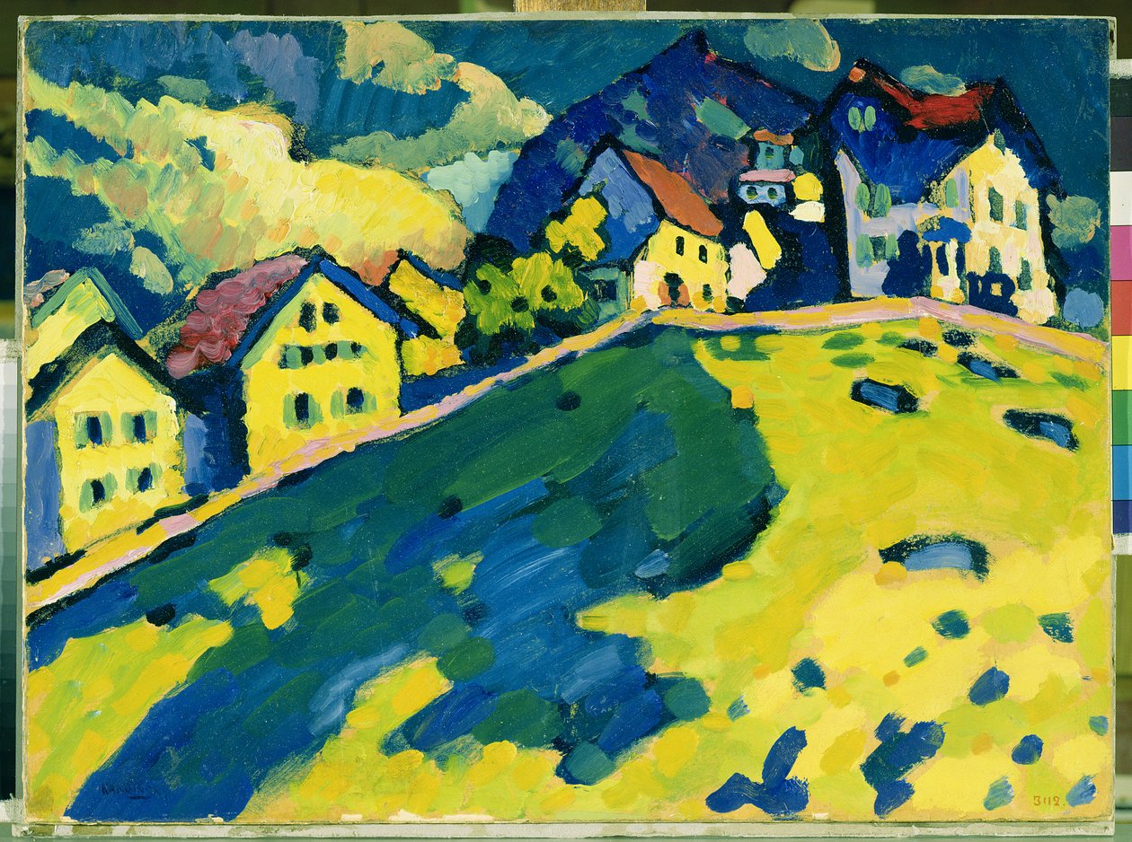 Zomerlandschap door Wassily Kandinsky