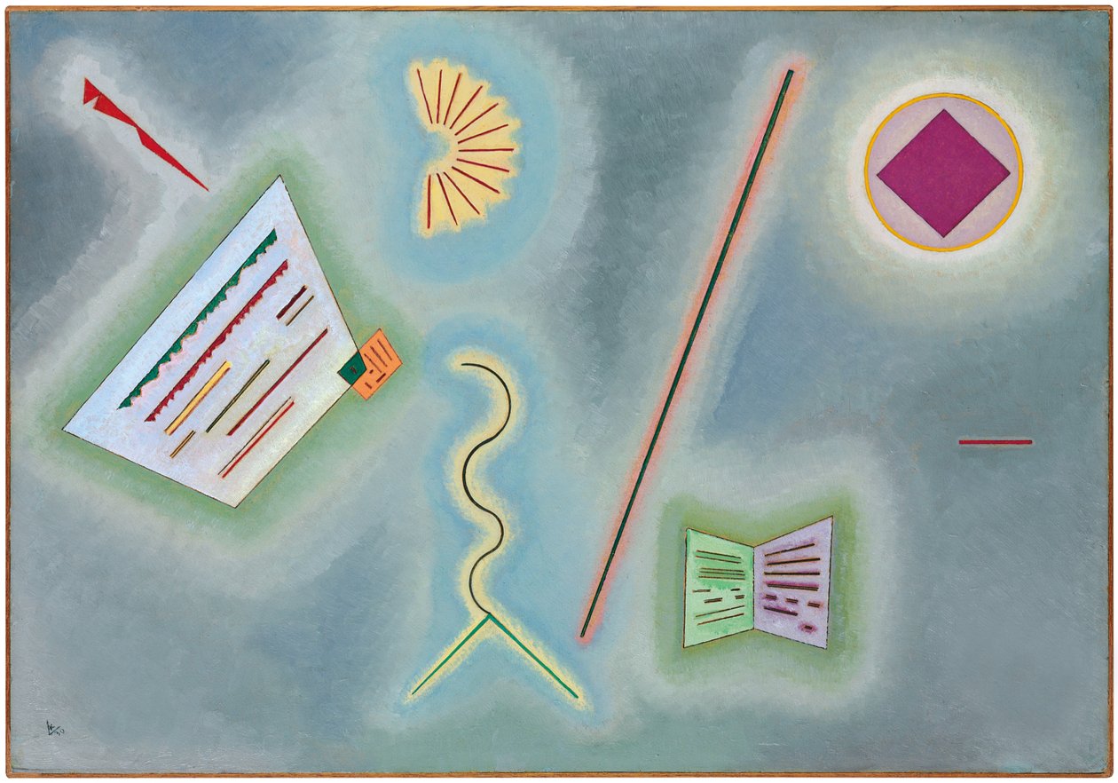 Oppervlakken en lijnen door Wassily Kandinsky