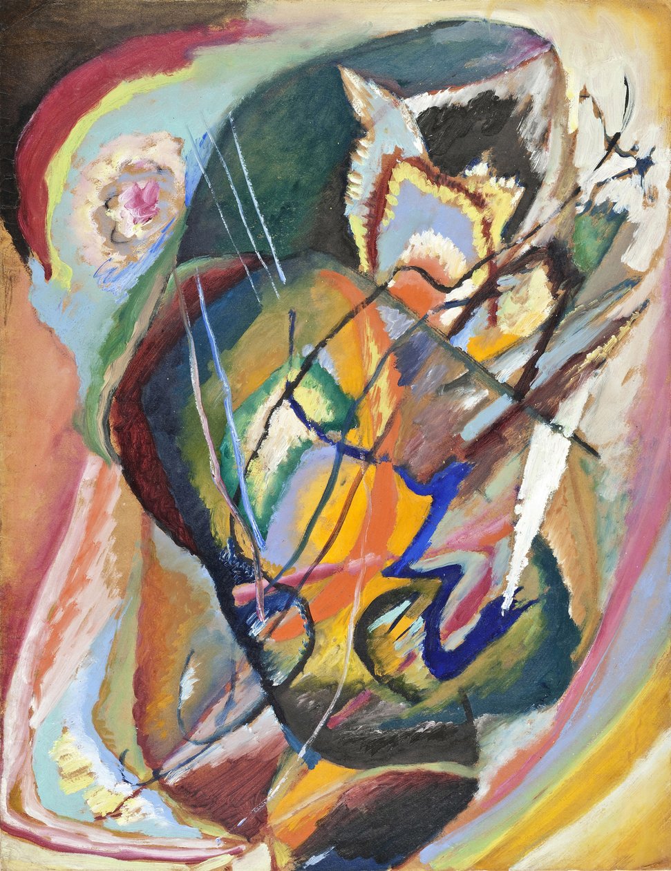 Ongenoemde improvisatie III, 1914 door Wassily Kandinsky