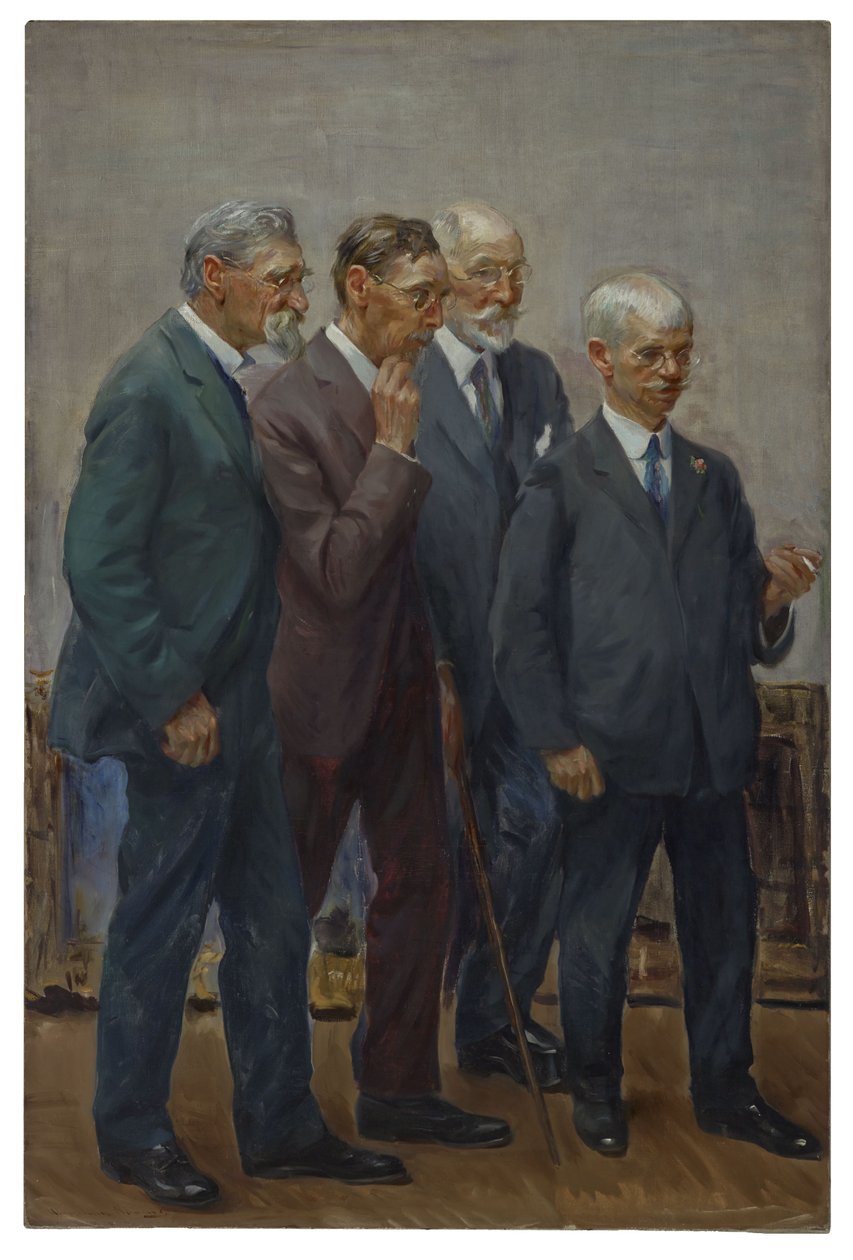 De Kunstjury door Wayman Elbridge Adams