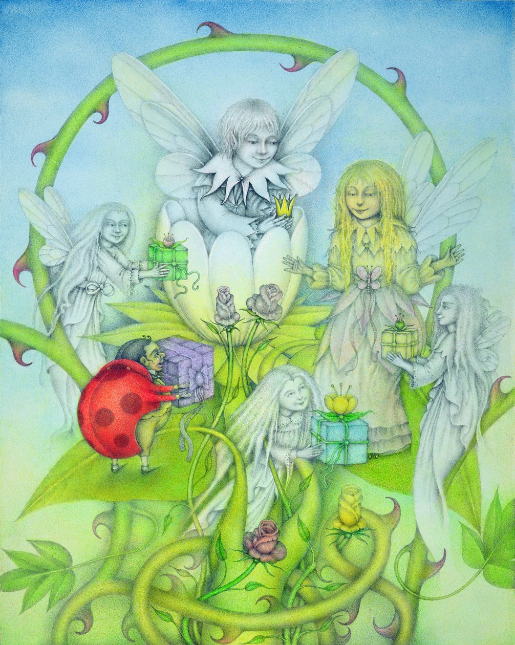 Bloemen Geesten door Wayne Anderson