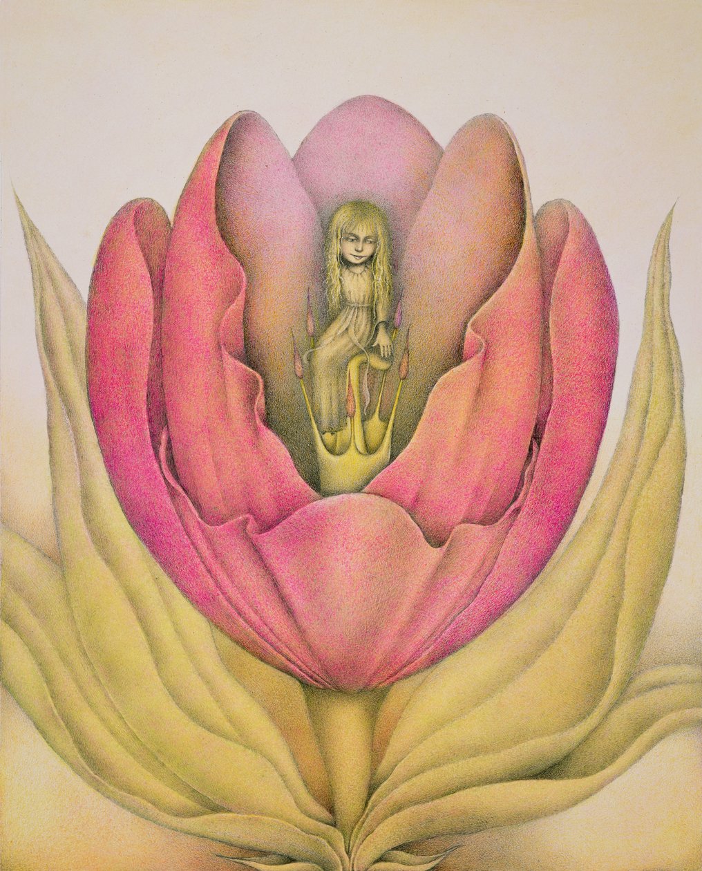 De tulp barstte open met een knal door Wayne Anderson