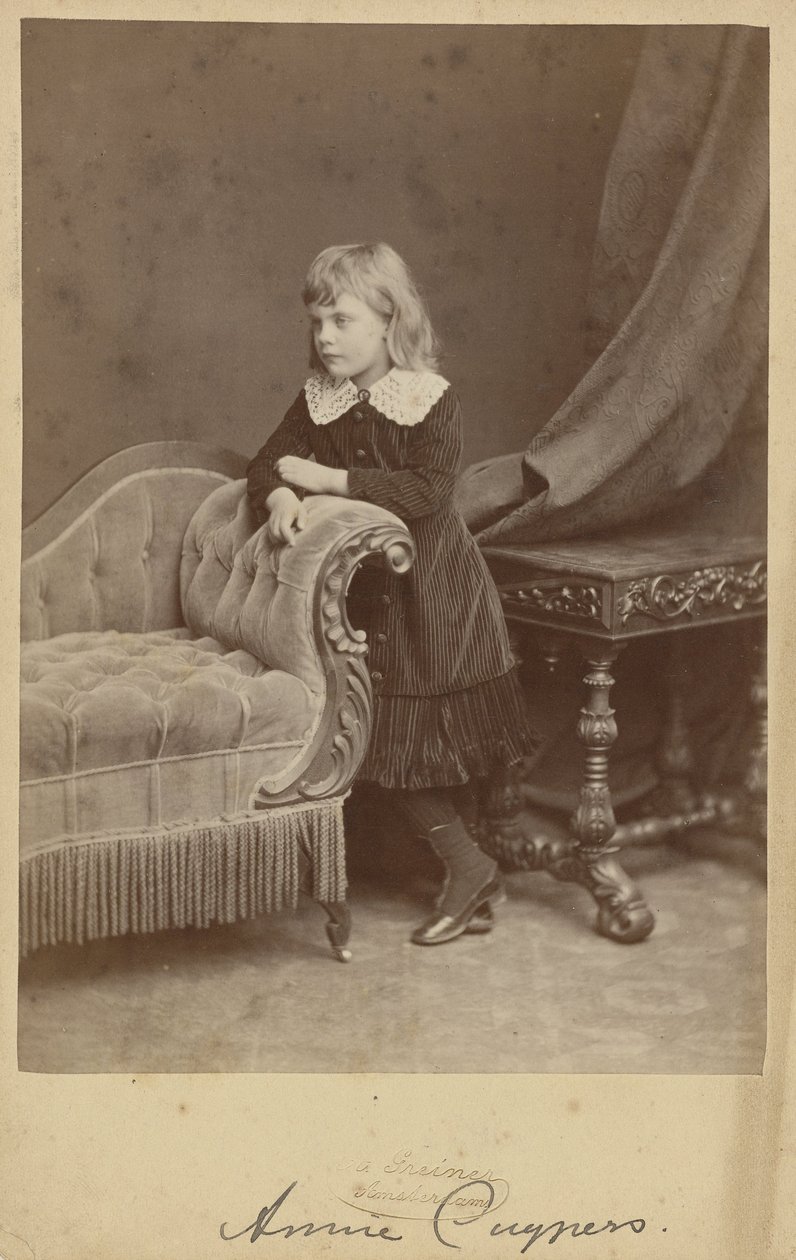 Portret van Annie Cuypers door Wegner and Mottu