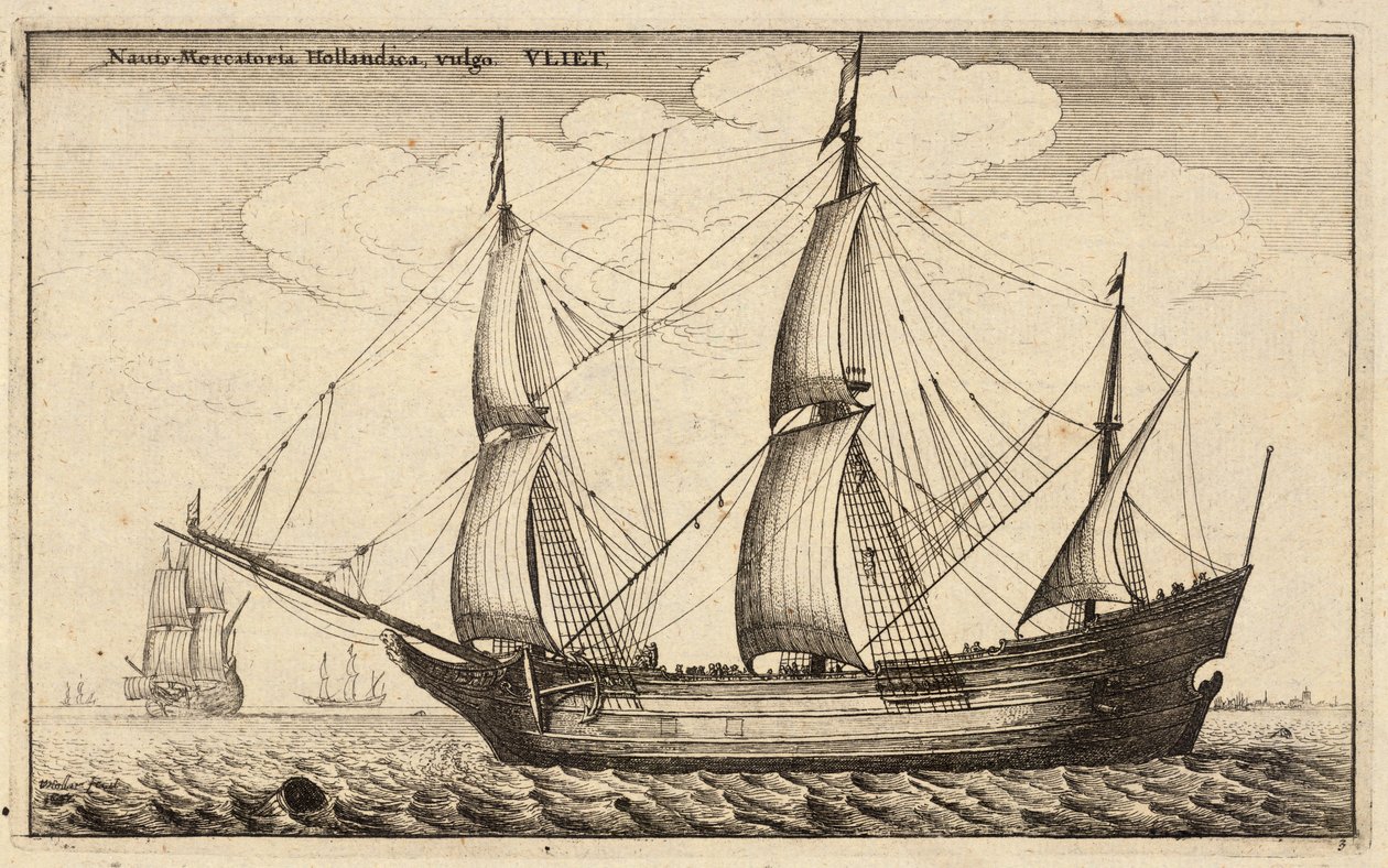 Een fluit. Staat 2 door Wenceslaus Hollar