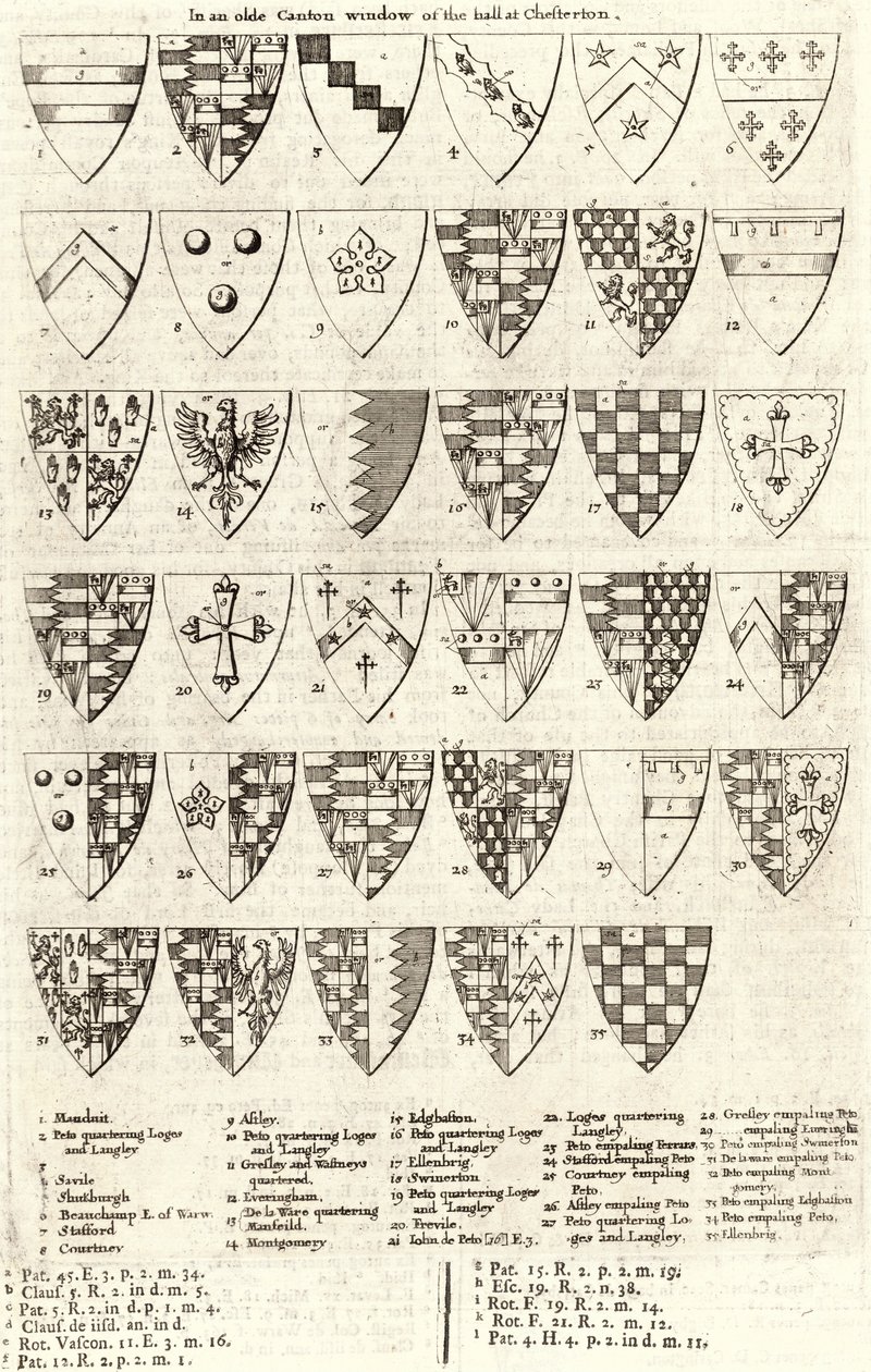 Chesterton (Peto) (staat 2) door Wenceslaus Hollar