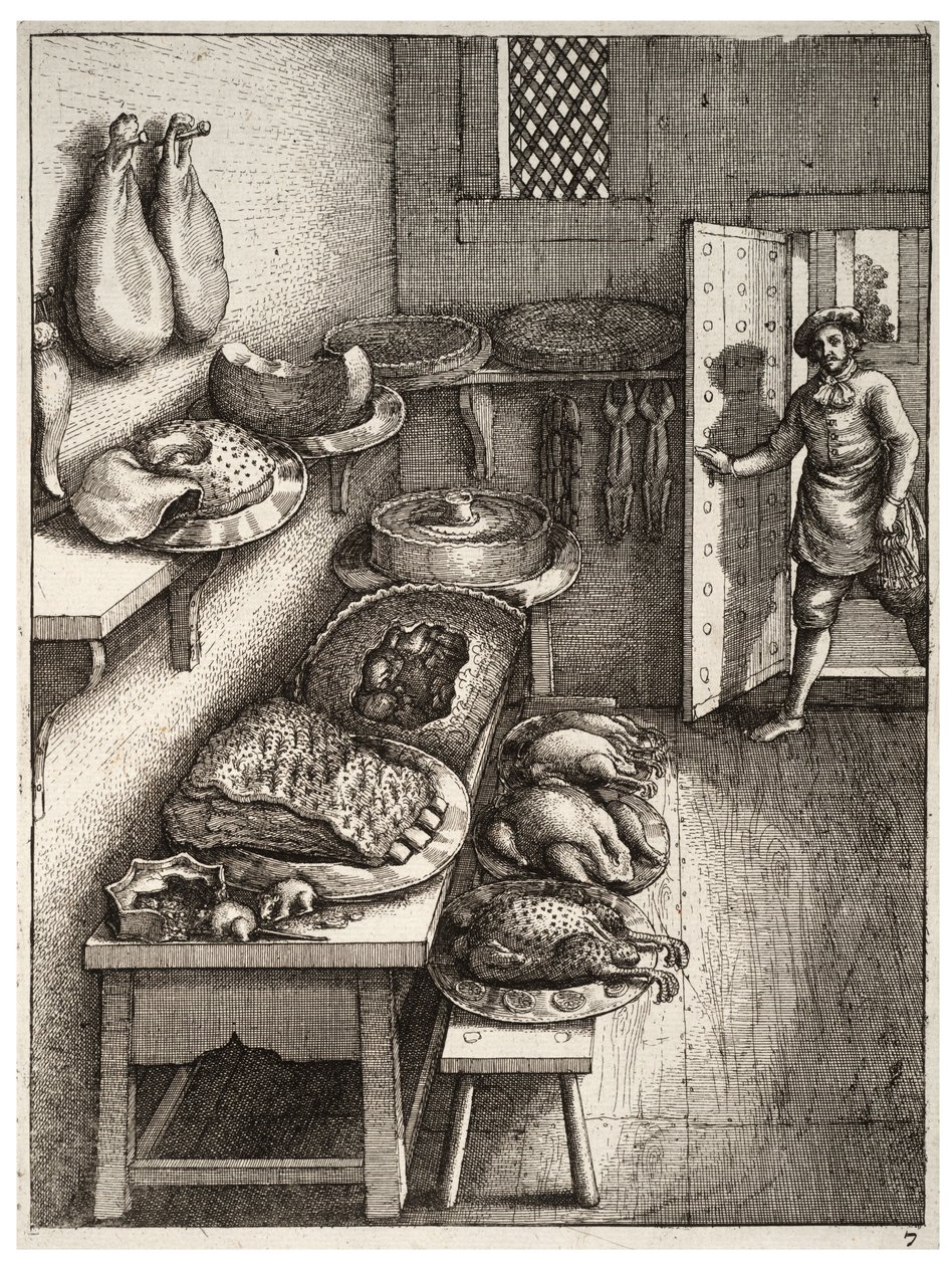 Stad en landmuis door Wenceslaus Hollar