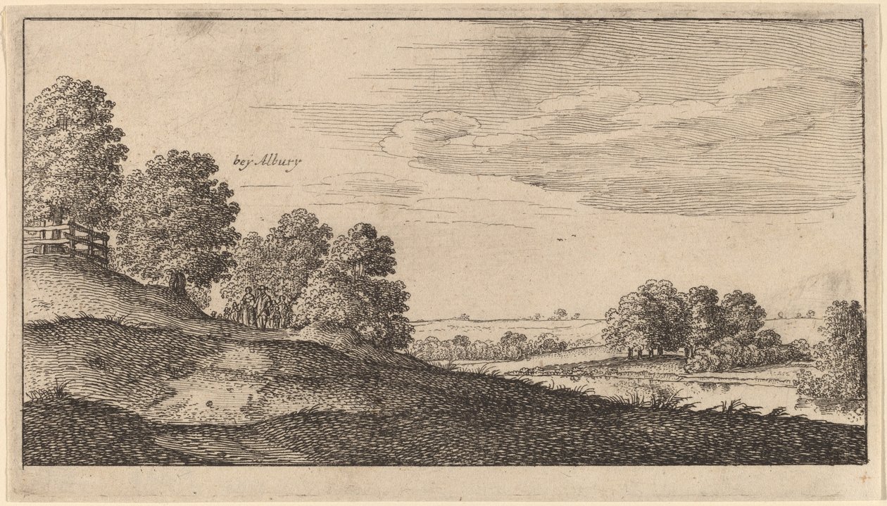 Albury door Wenceslaus Hollar