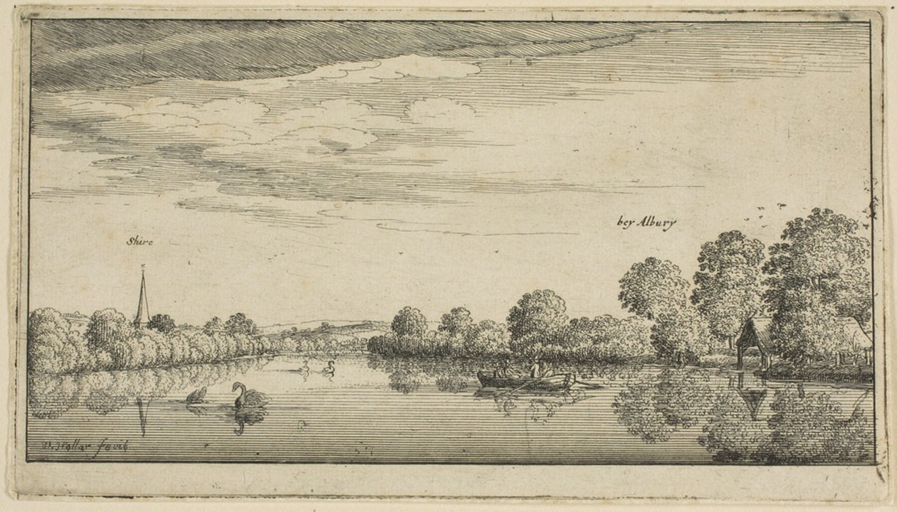 Albury door Wenceslaus Hollar