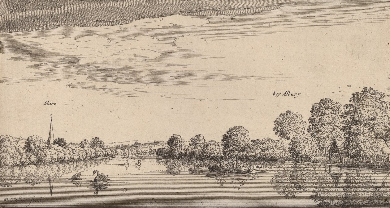 Albury door Wenceslaus Hollar