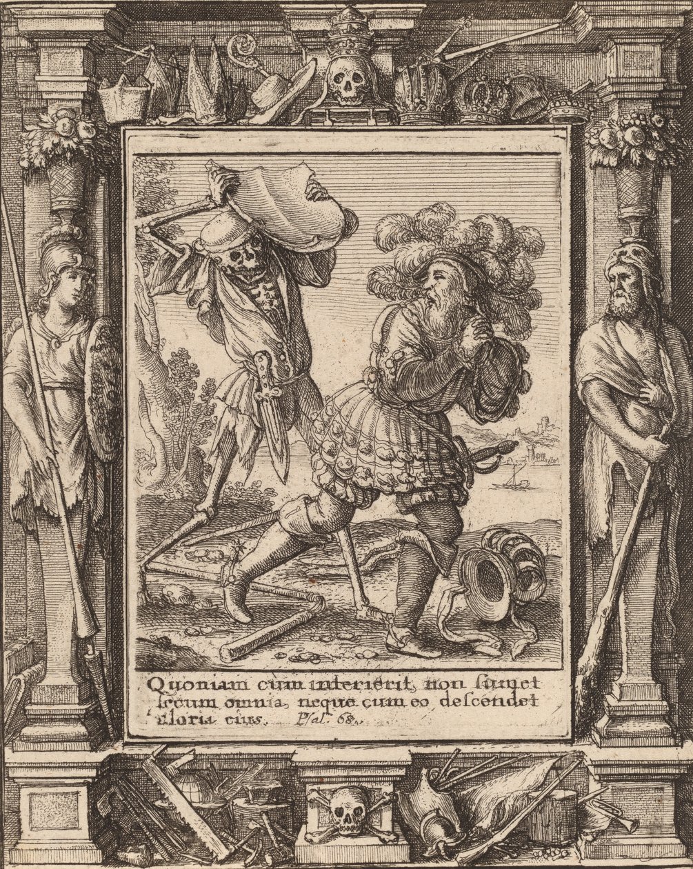 Graaf, 1651 door Wenceslaus Hollar