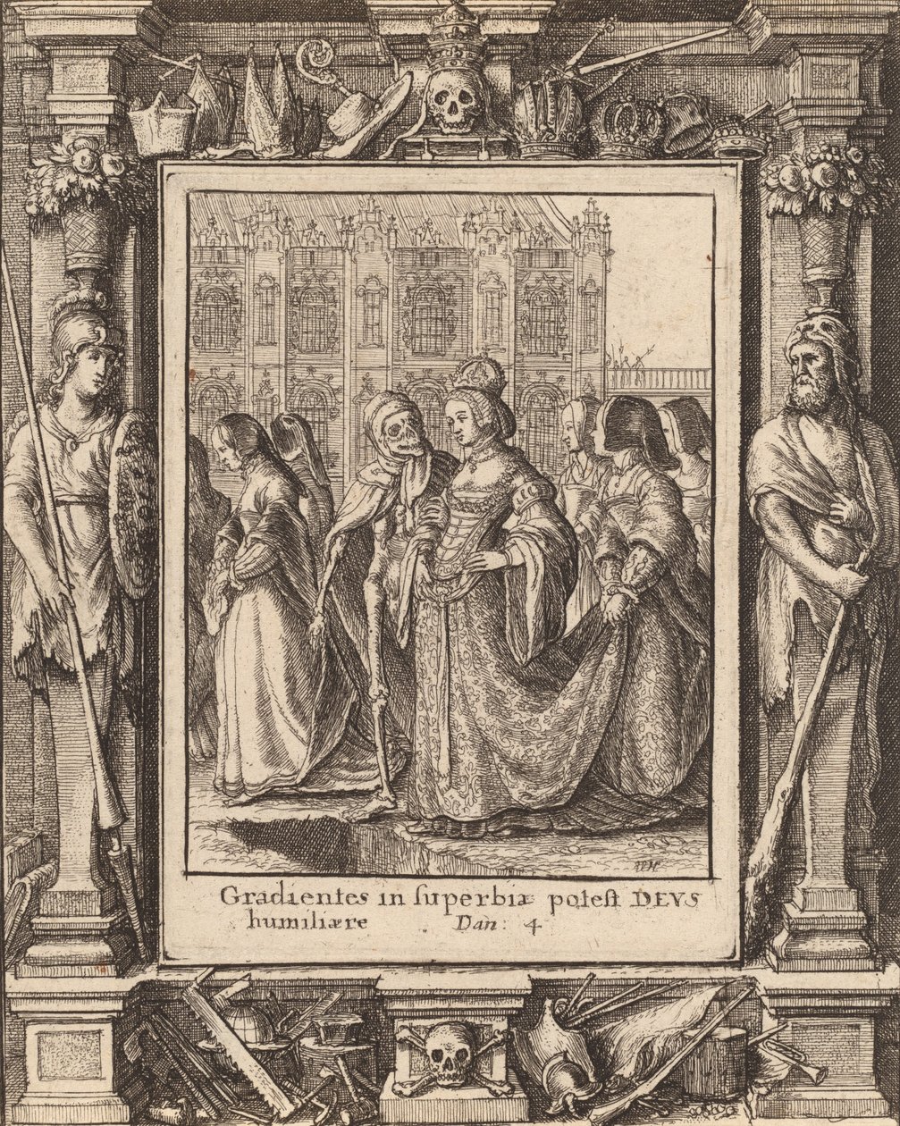 Keizerin, 1651 door Wenceslaus Hollar