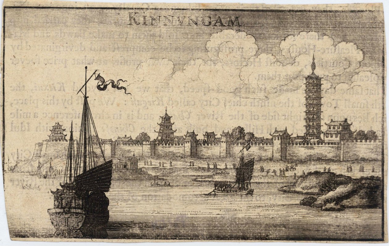 Kinnungam door Wenceslaus Hollar