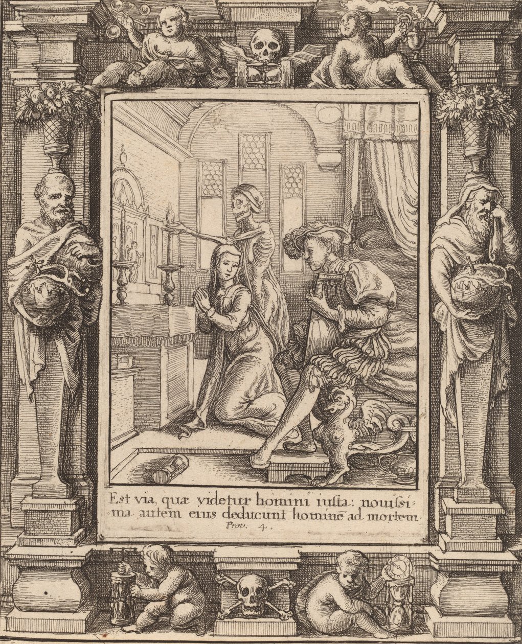 Non door Wenceslaus Hollar
