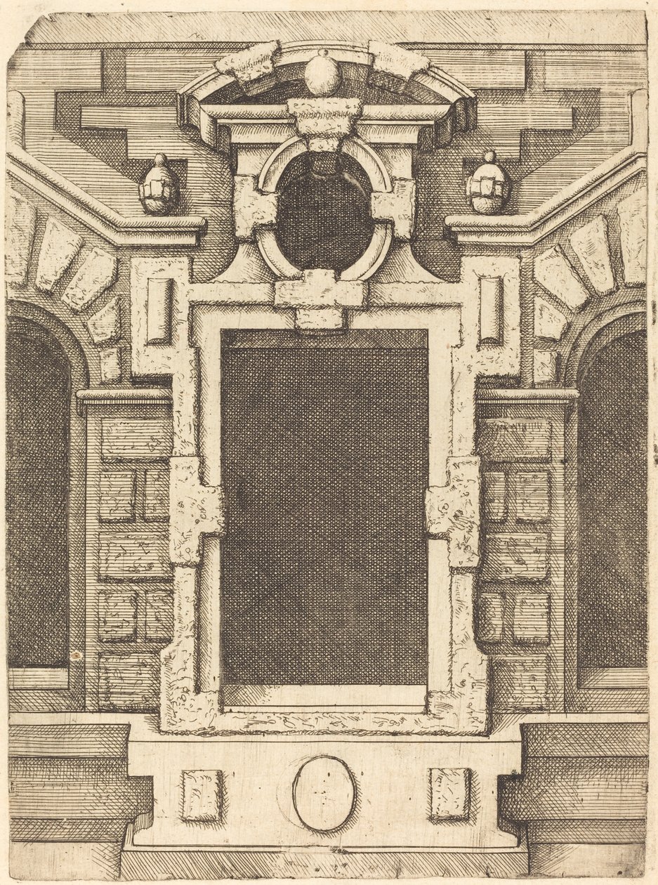 Gevelramen door Wendel Dietterlin
