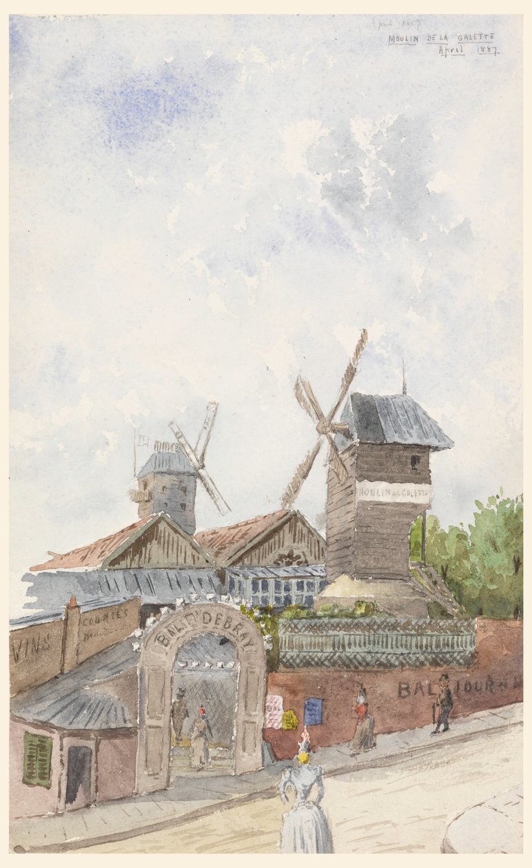 Moulin de la Galette door Whitney Warren Jr.