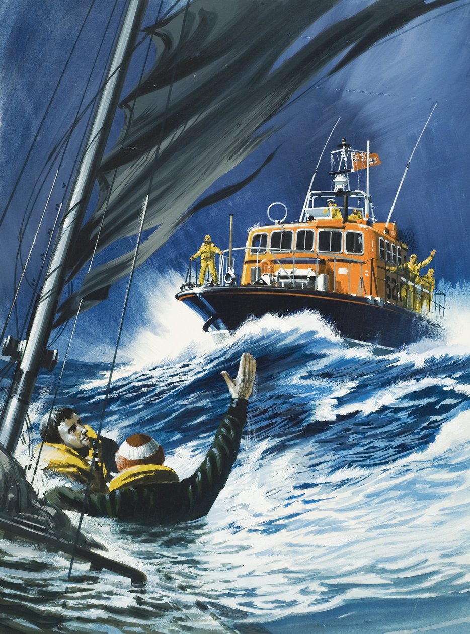 Levensredders door Wilf (20th century) Hardy