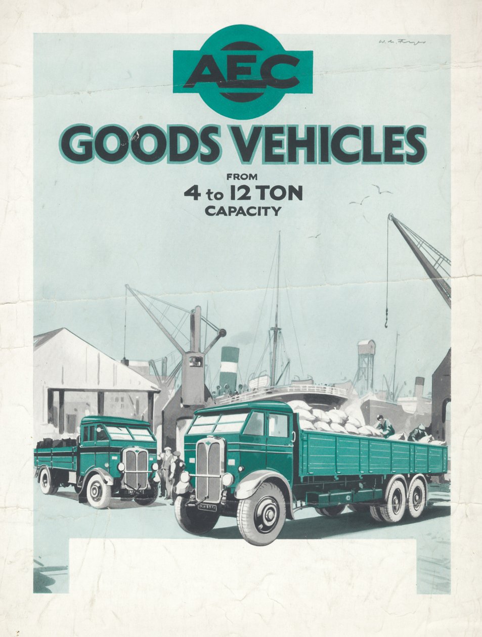 AEC Motorvoertuigtechniek, 1950s door Wilfred Fryer