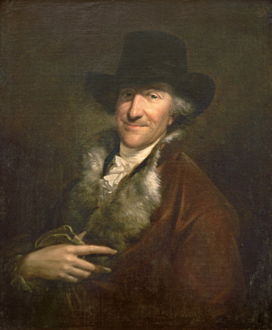 Wilhelm Friedemann Bach, ca. 1760 door Wilhelm Weitsch