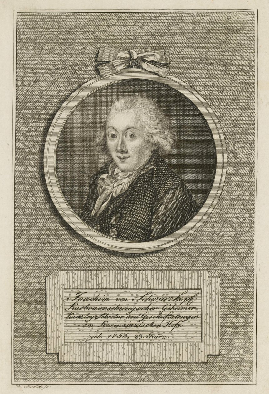Joachim von Schwarzkopf door Wilhelm Arndt