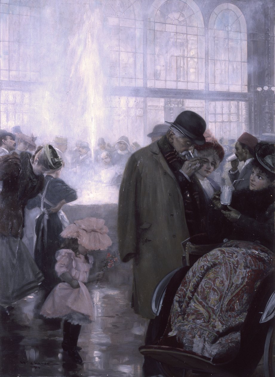 Der Sprudel door Wilhelm Gause