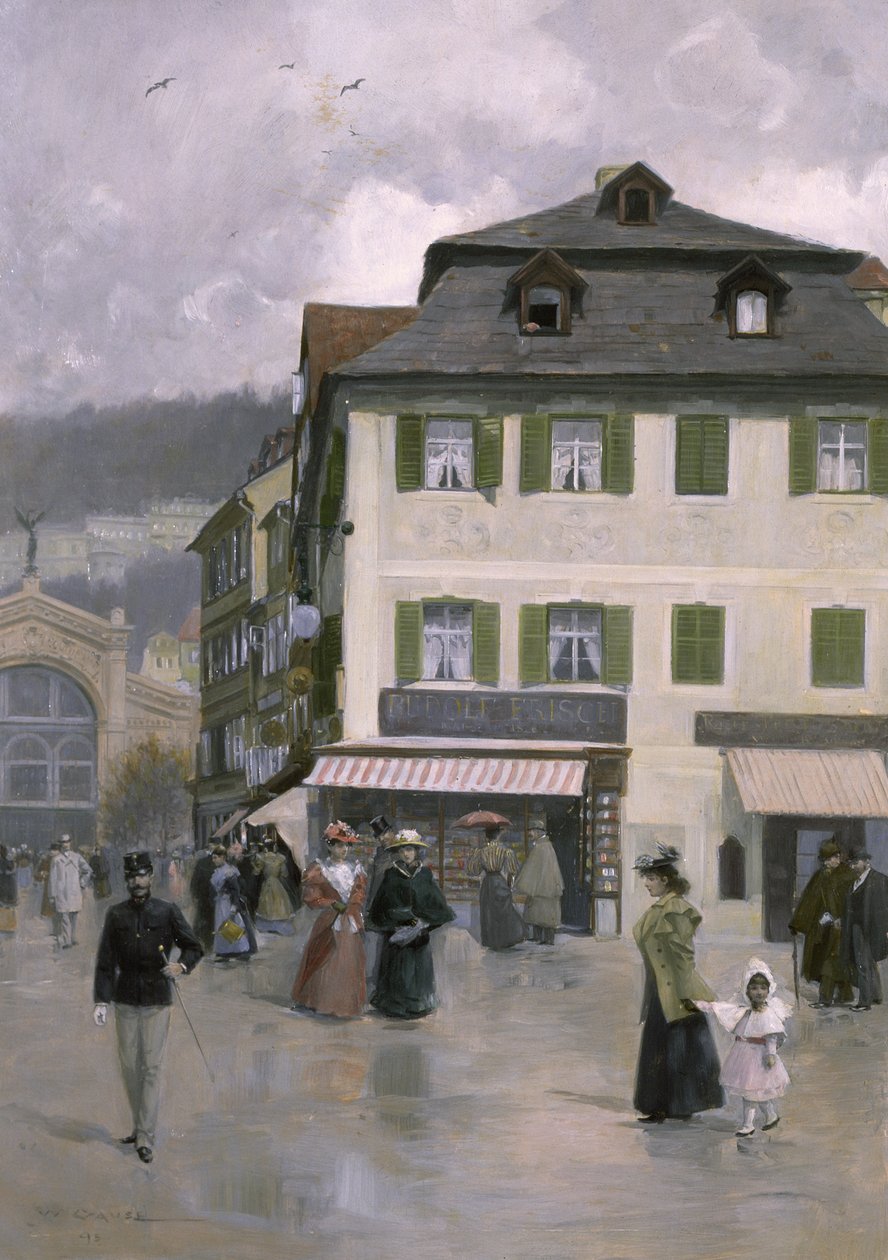 Weißer Schwan door Wilhelm Gause