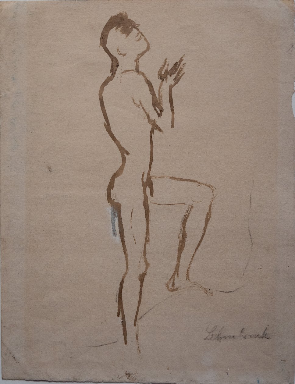 Stijgende man door Wilhelm Lehmbruck