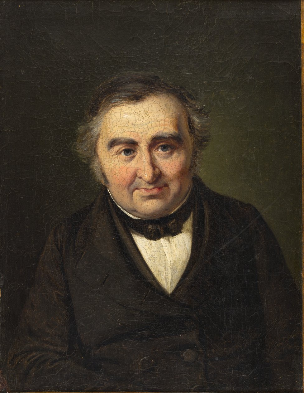 Staatsraad M.L. Nathanson door Wilhelm Marstrand
