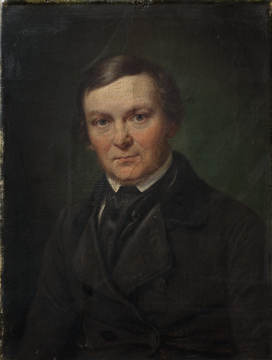 De architect Gottlieb Bindesbøll door Wilhelm Marstrand