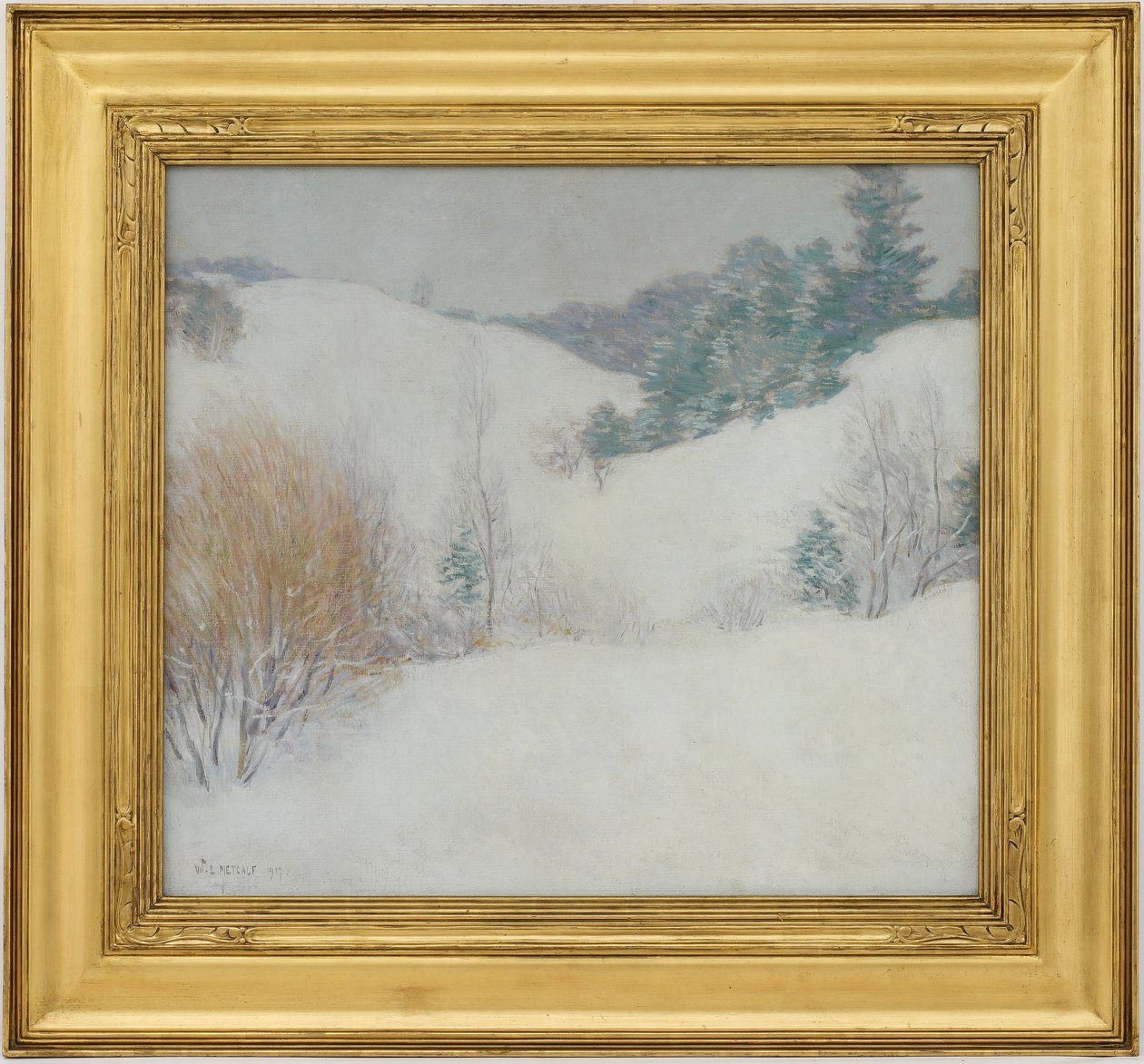 De Witte Weide door Willard Leroy Metcalf