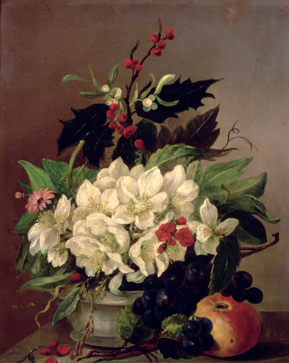 Kerstrozen door Willem van Leen