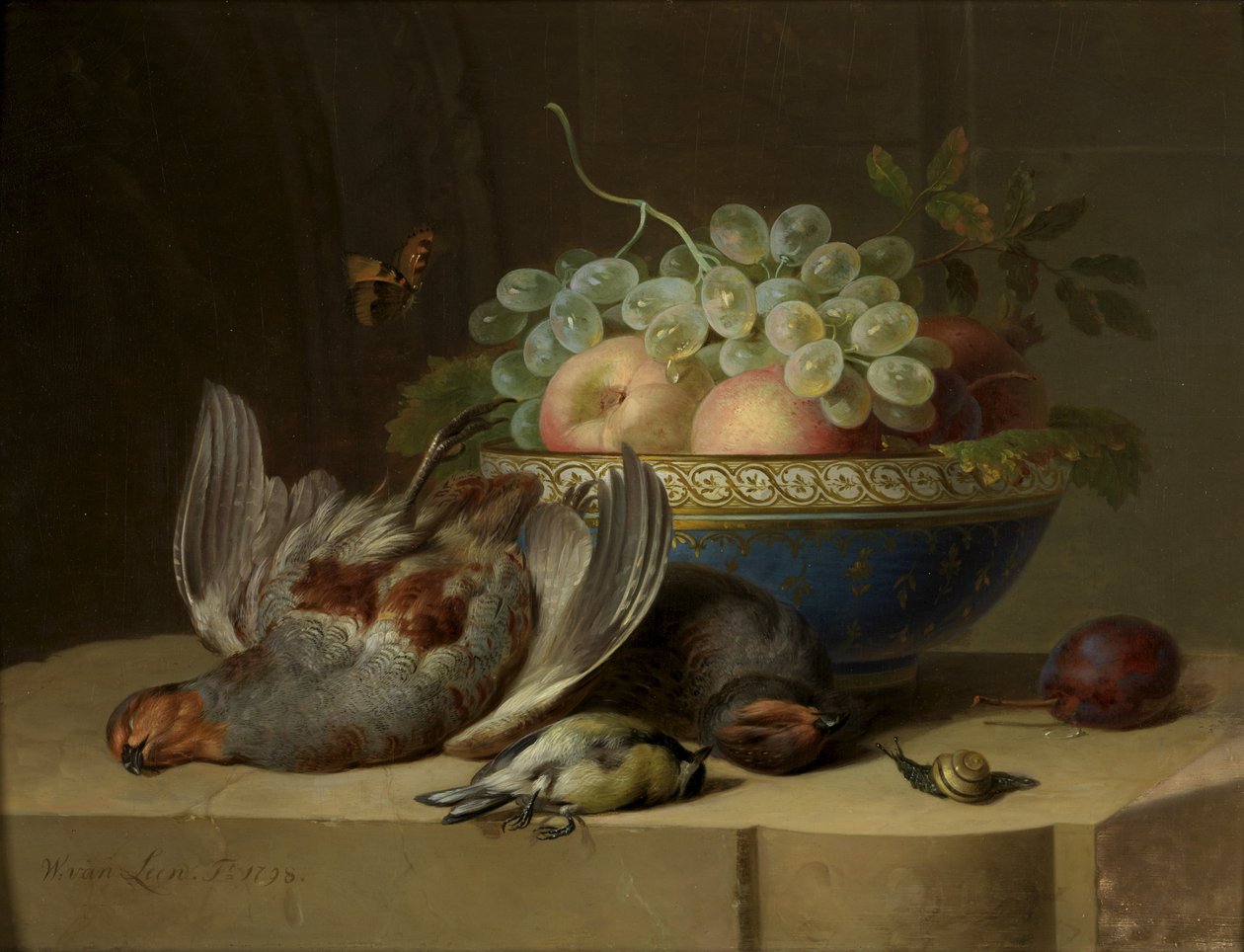 Stilleven door Willem van Leen