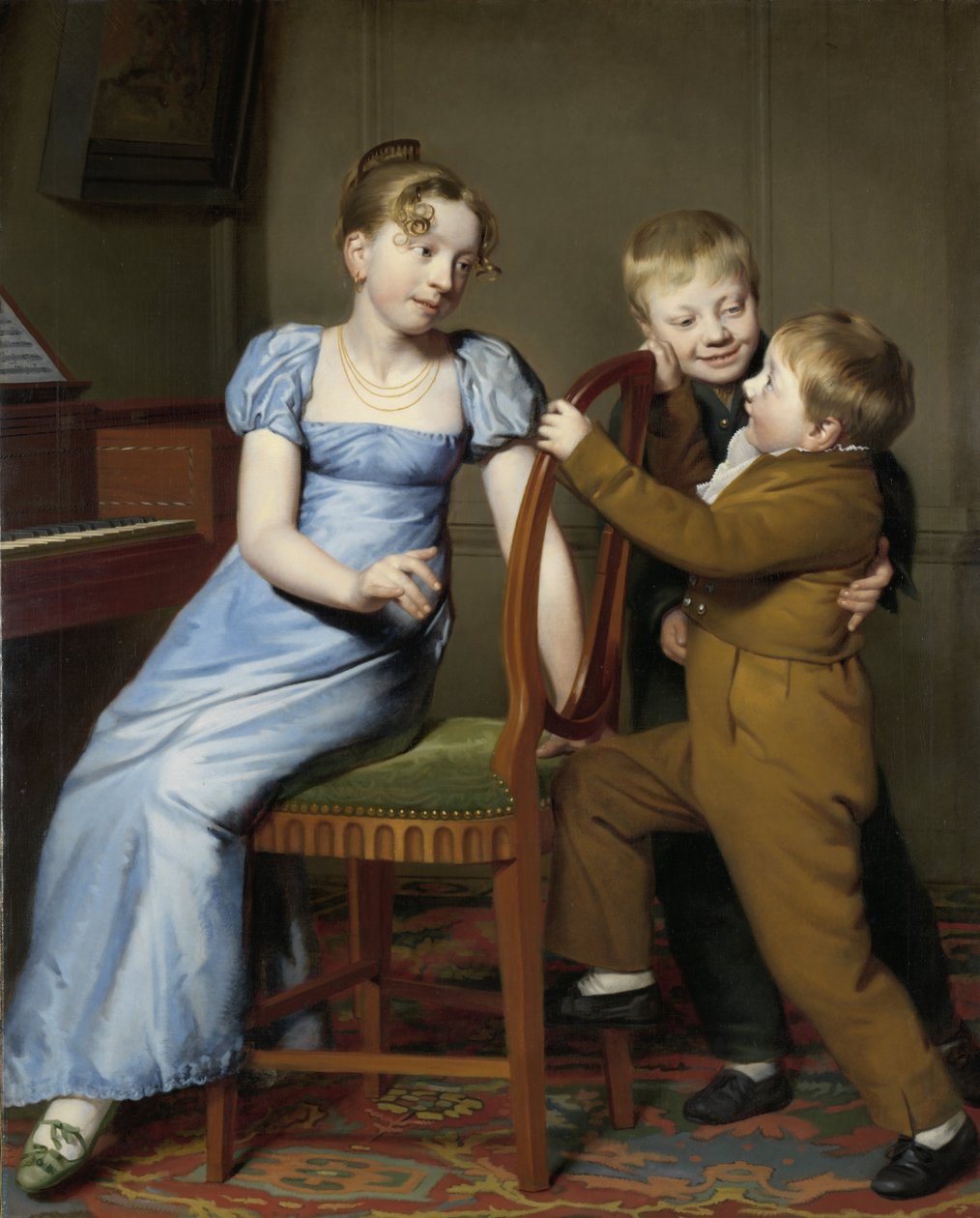 Onderbroken Pianoles door Willem Bartel van der Kooi  