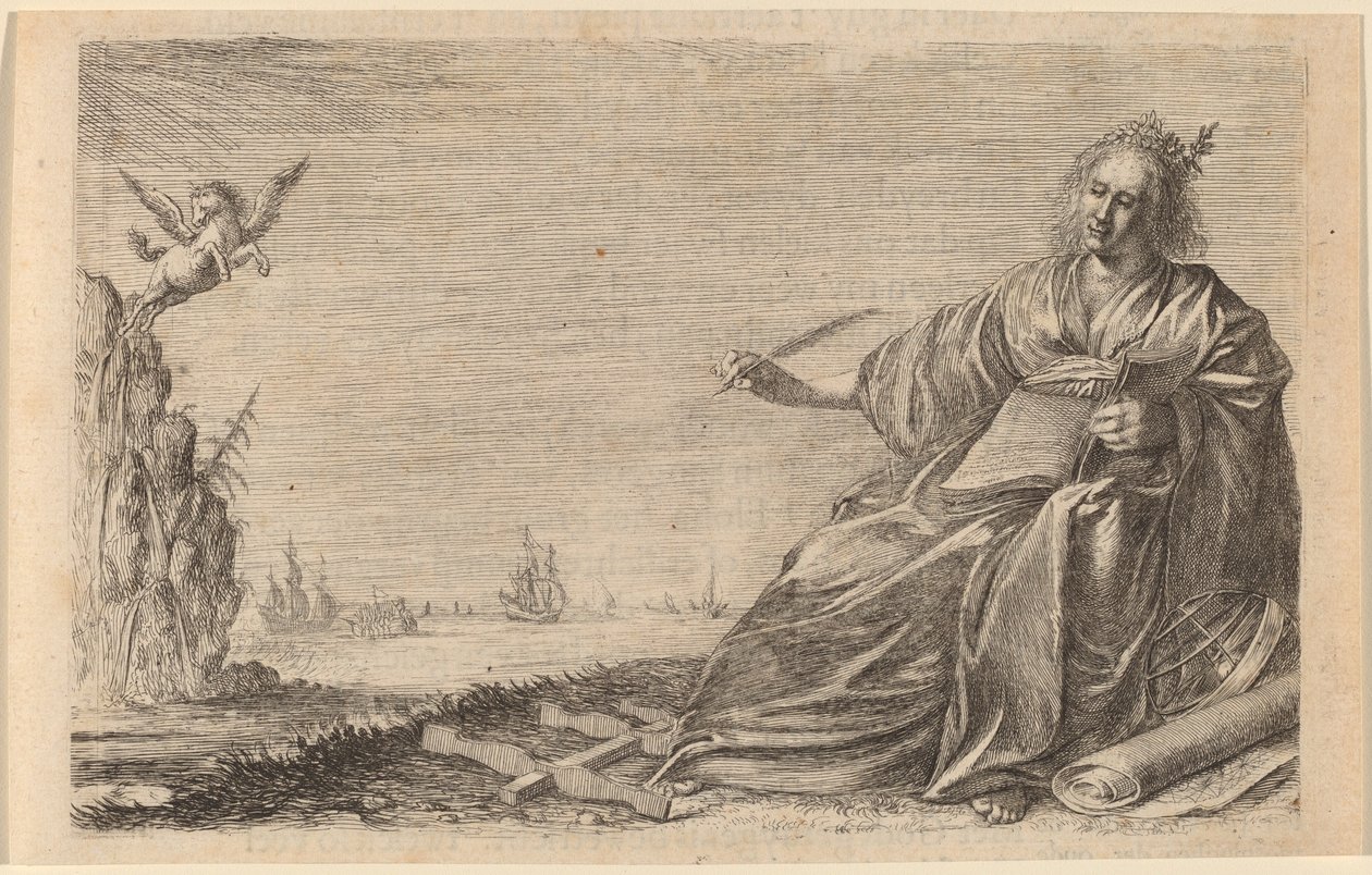 De Muze van de Poëzie door Willem Basse