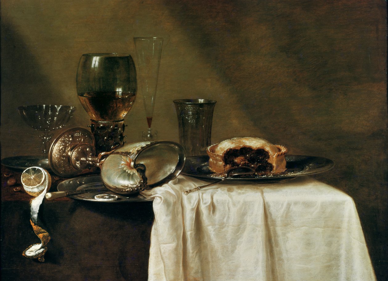 De Zwarte Bessentaart, 1635 door Willem Claesz. Heda