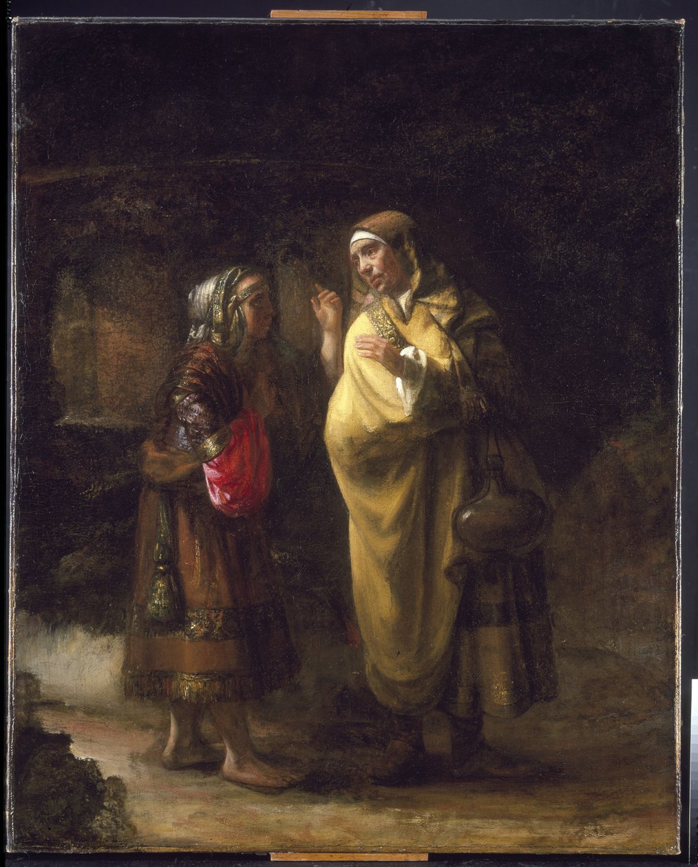 Ruth en Naomi door Willem Drost