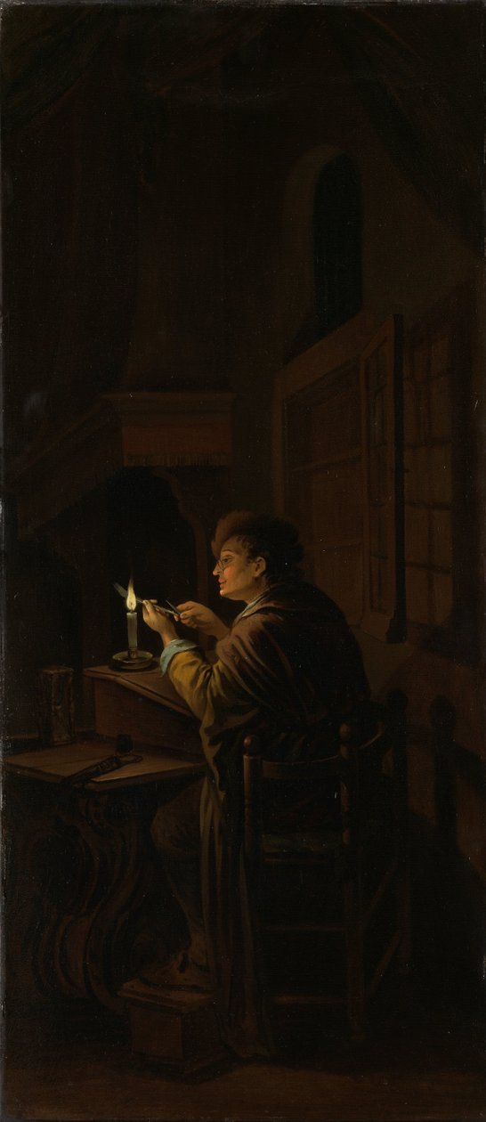 Drieluik: Allegorie van kunstopleiding door Willem Joseph Laquy