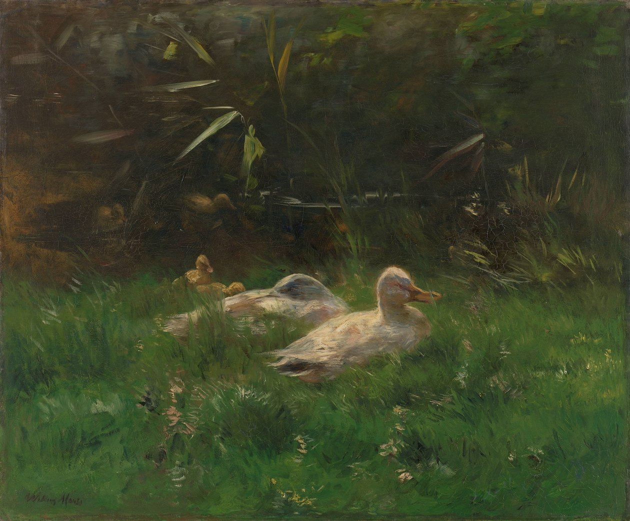 Eenden door Willem Maris