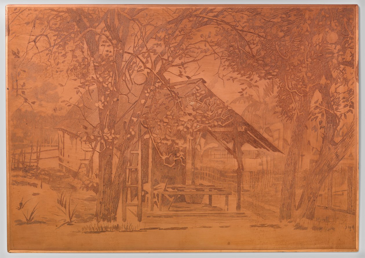 Bijgebouwen, Gambar door Willem Arnoldus Witsen