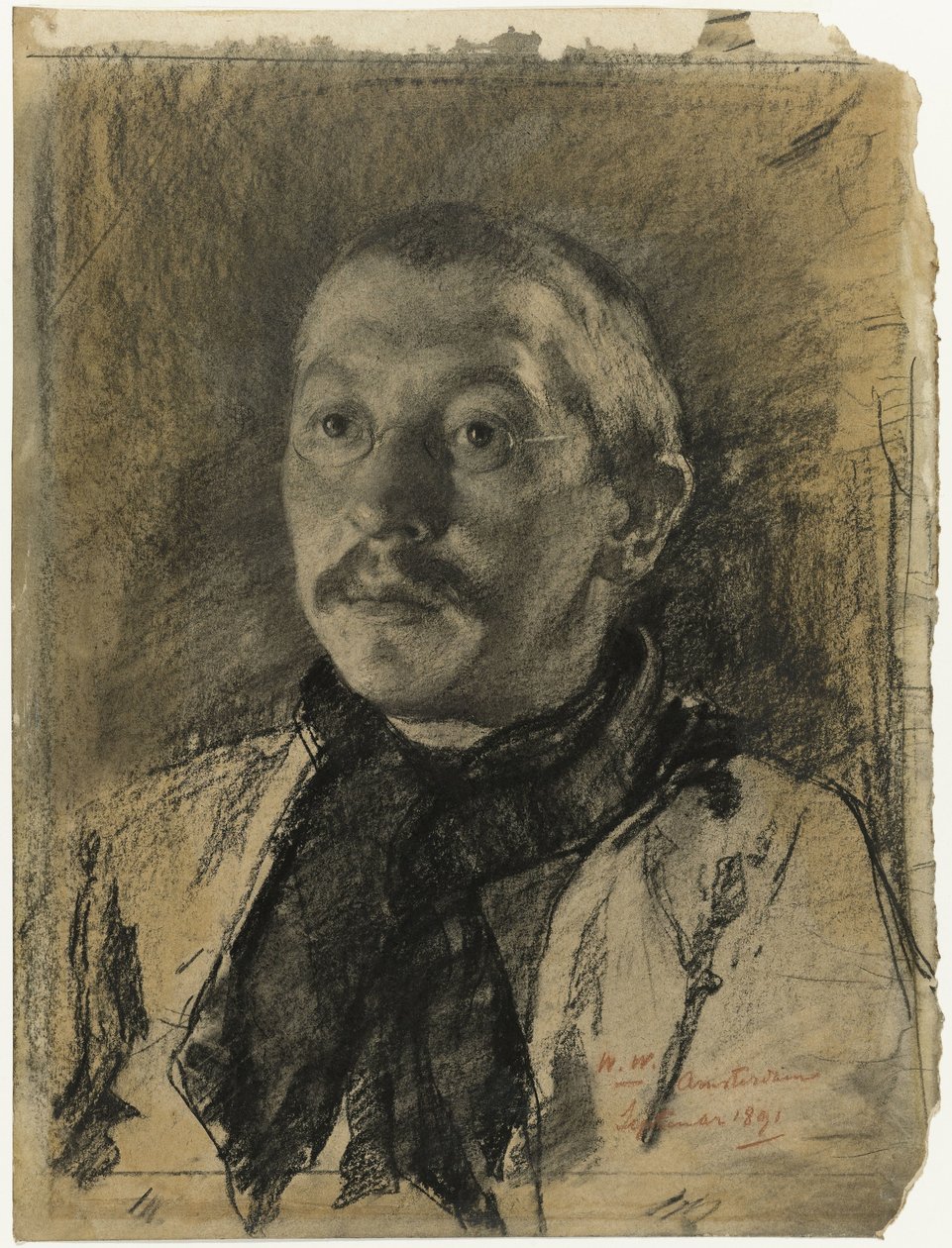 Portret van Jacobus van Looy door Willem Arnoldus Witsen