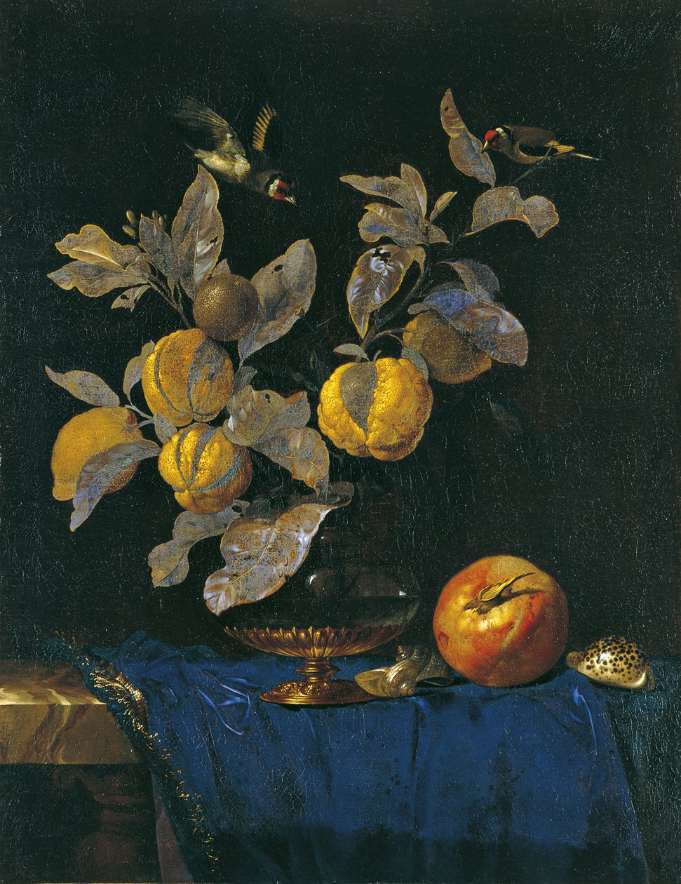 Stilleven met Fruit door Willem van Aelst