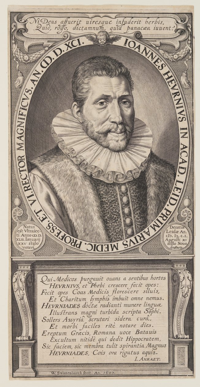Jan van Heurn door Willem van Swanenburgh