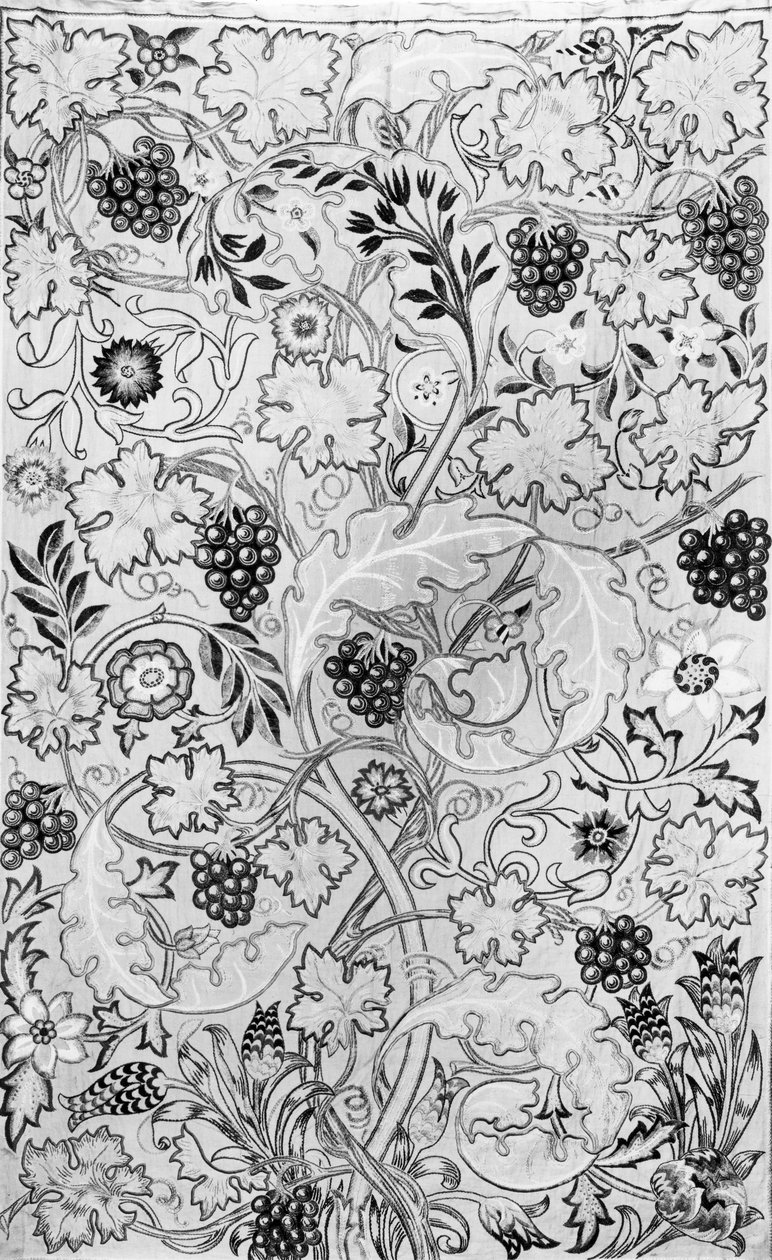 De Wijnstok, 1878 door May Morris
